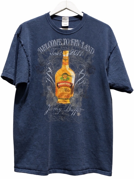 Gildan Other - Jimmy Buffett Margaritaville “Welcome to Fin Land” 2011 Tour T-Shirt – Blue – XL